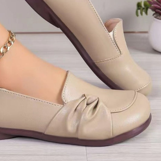 Gianna® | Skórzane buty na koturnie