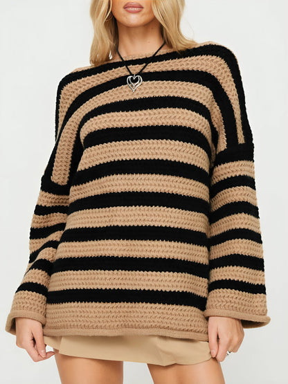 Zrelaksowany i stylowy sweter zimowy Parker |