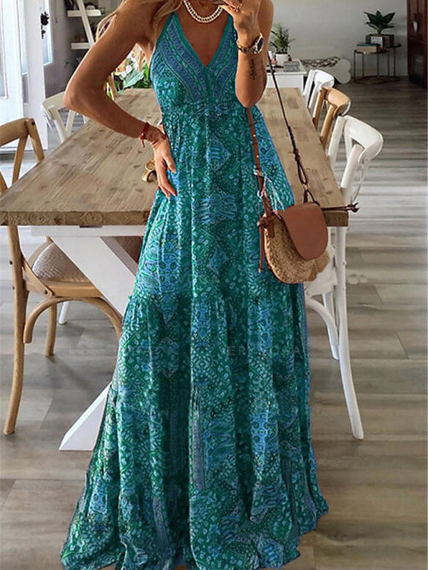 Hayley® | Damska sukienka maxi w stylu boho