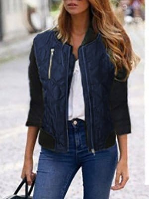 Jackets - Fashion Zipper Personality Jacket - MsDressly